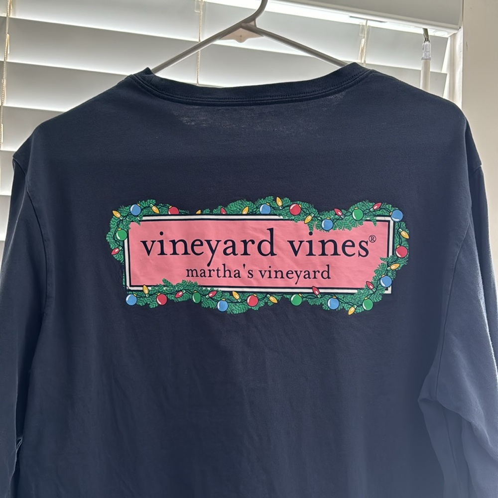 Vineyard Vines classic blue long sleeve - Md
